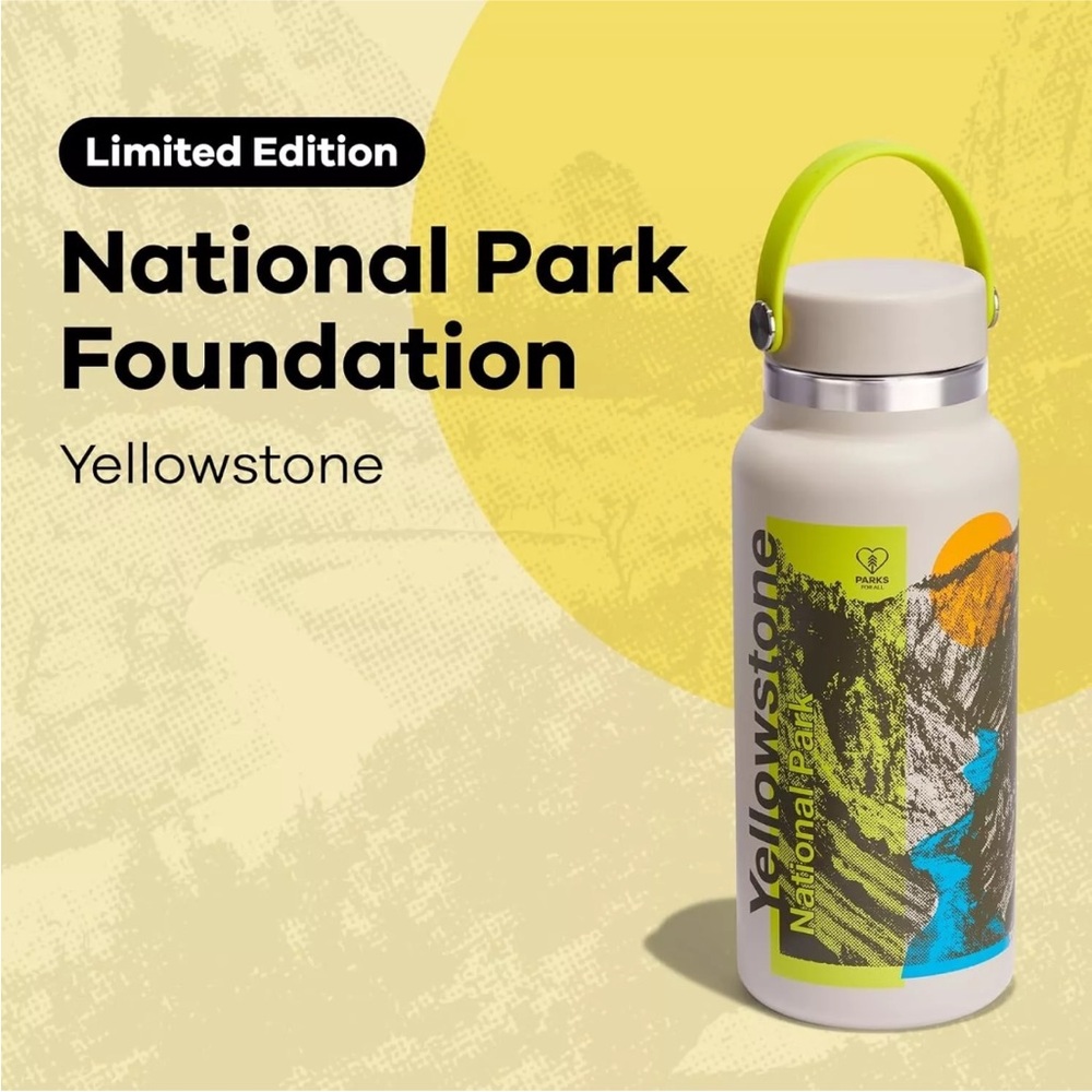 Yellowstone National Park Foundation Water Bottle